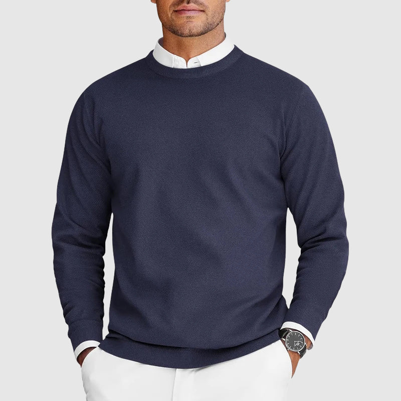 Margot Biarritz - Pull col rond pour hommes