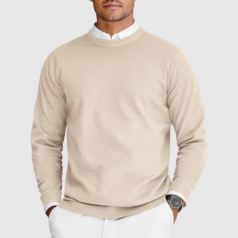 Margot Biarritz - Pull col rond pour hommes