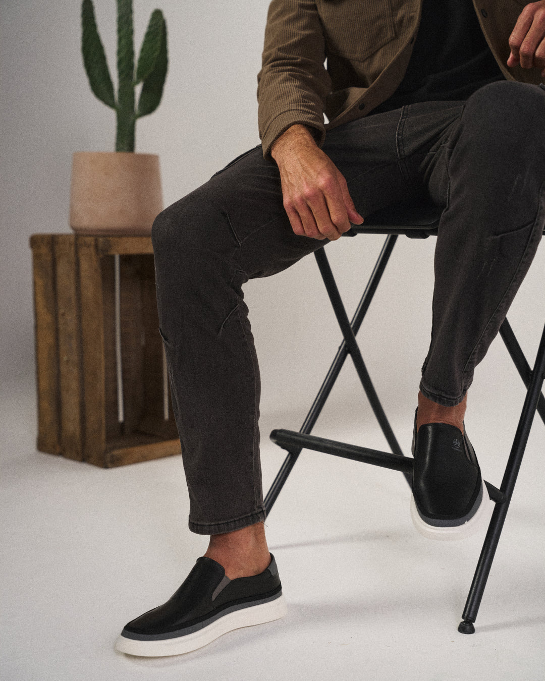 Margot Biarritz - Chaussures à enfiler modernes pour hommes