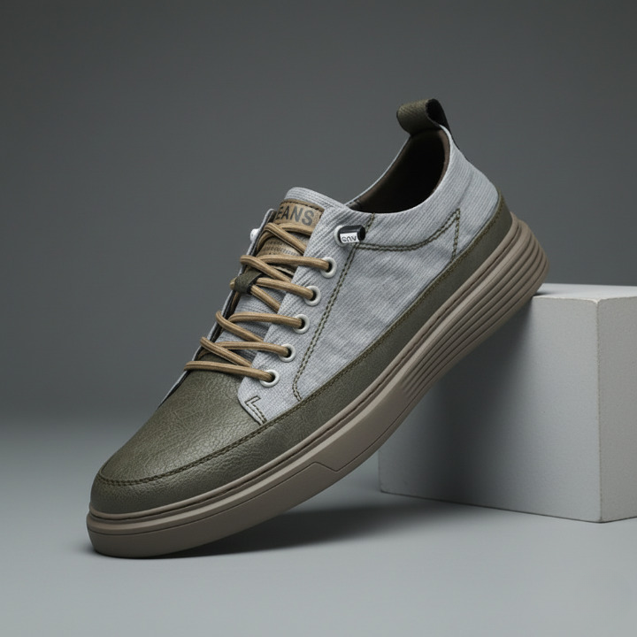 Margot Biarritz - Baskets en cuir pour homme