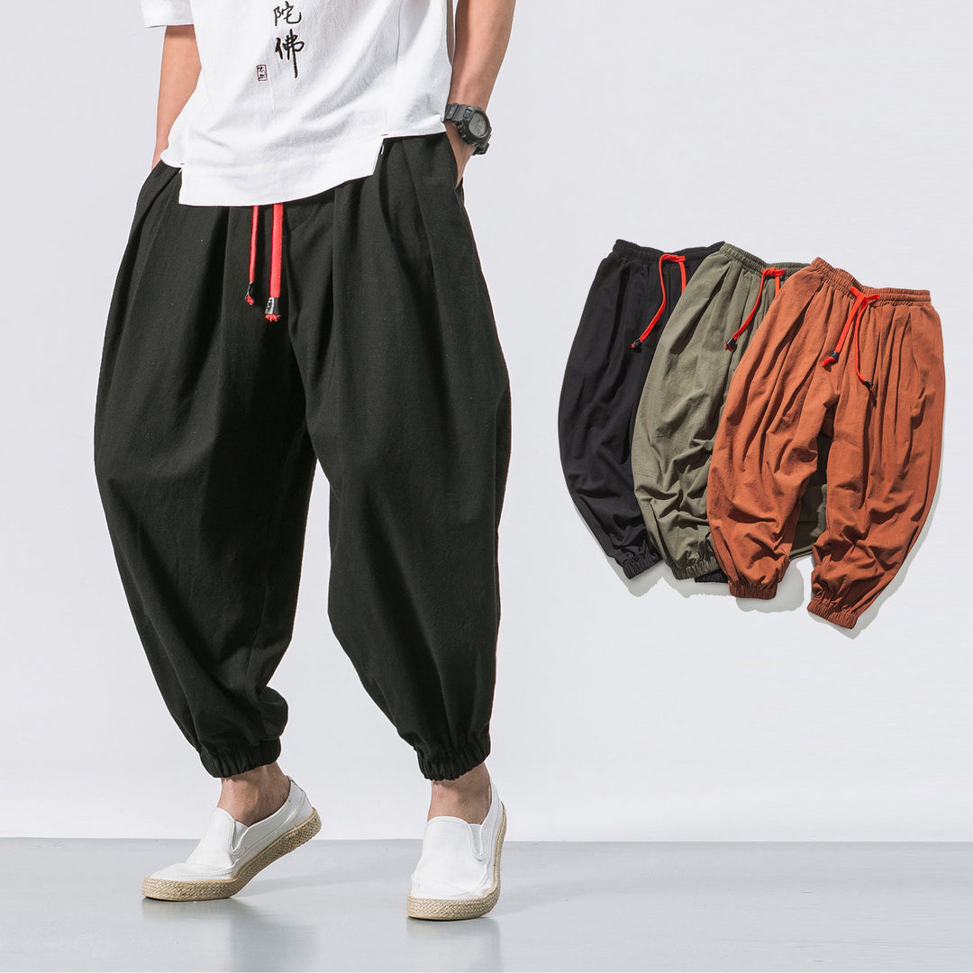 Margot Biarritz - Pantalons oversize en coton