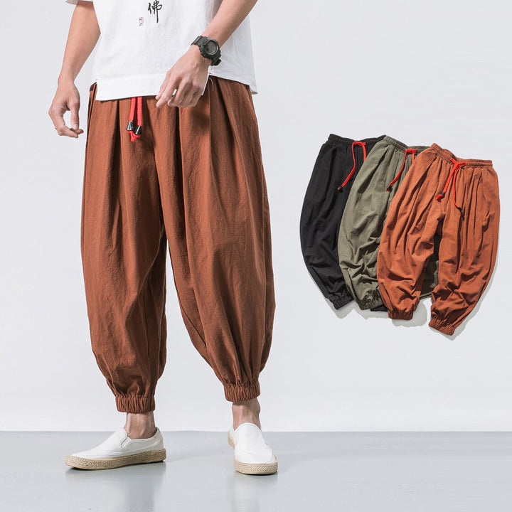 Margot Biarritz - Pantalons oversize en coton