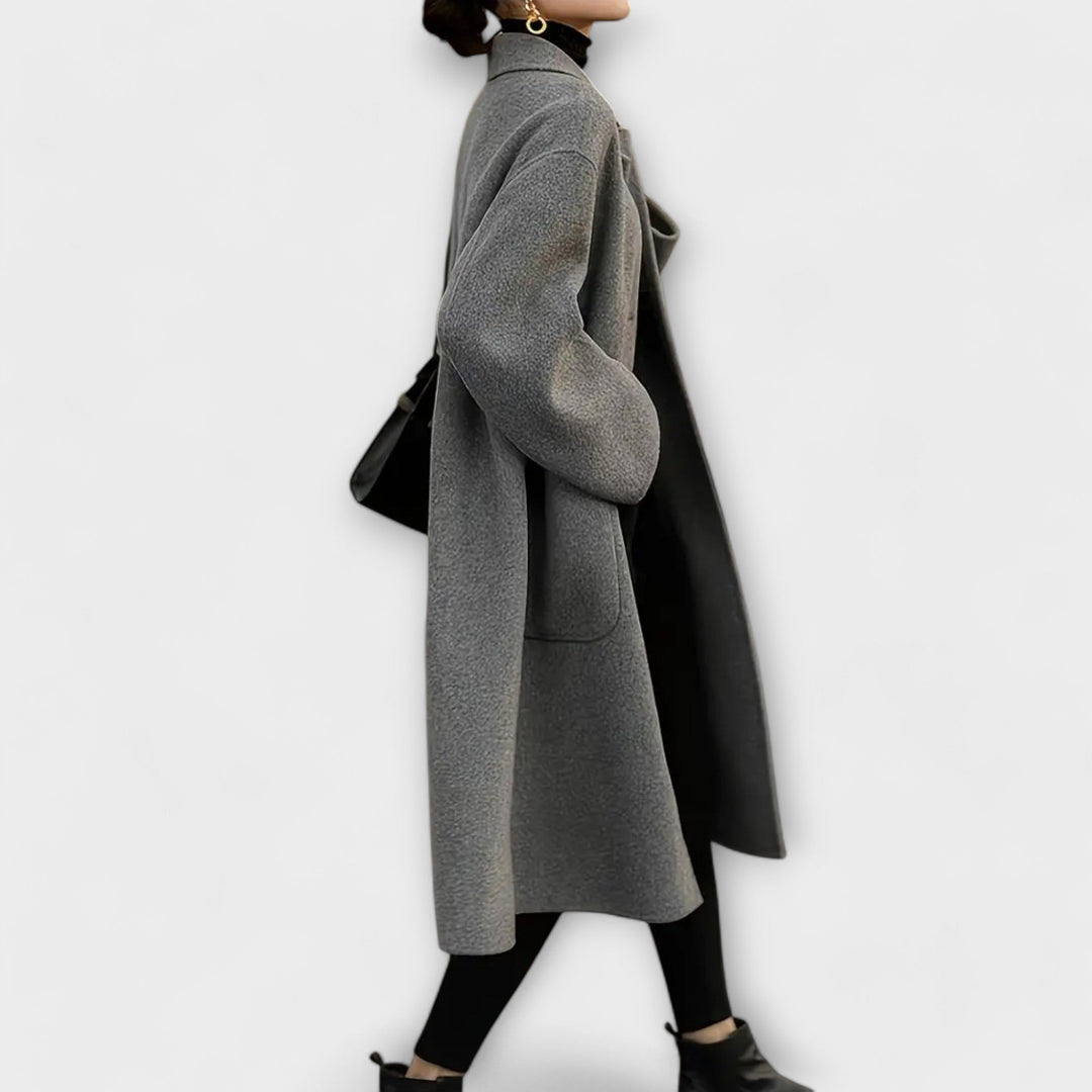 Margot Biarritz - Manteau thermique à boutons doubles
