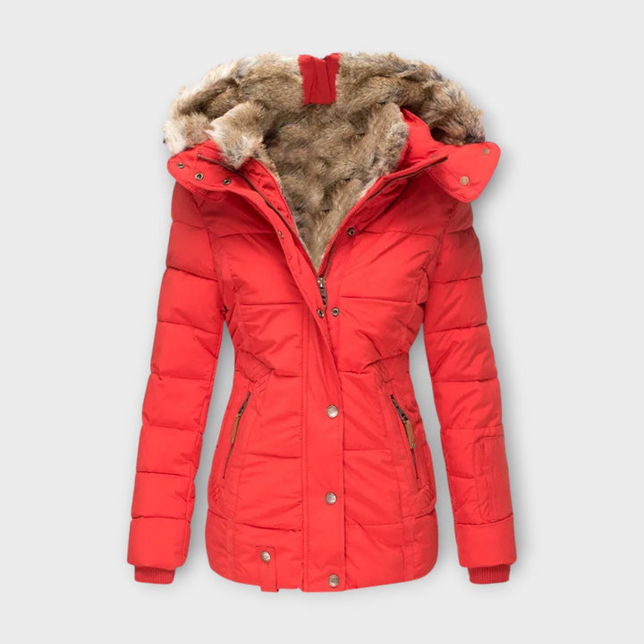 Margot Biarritz - Manteau confortable avec doublure en fourrure
