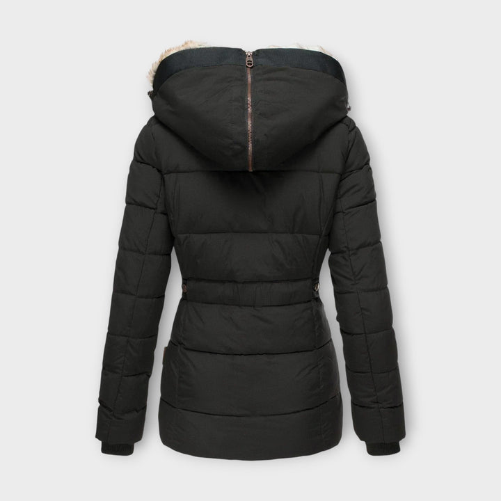 Margot Biarritz - Manteau confortable avec doublure en fourrure