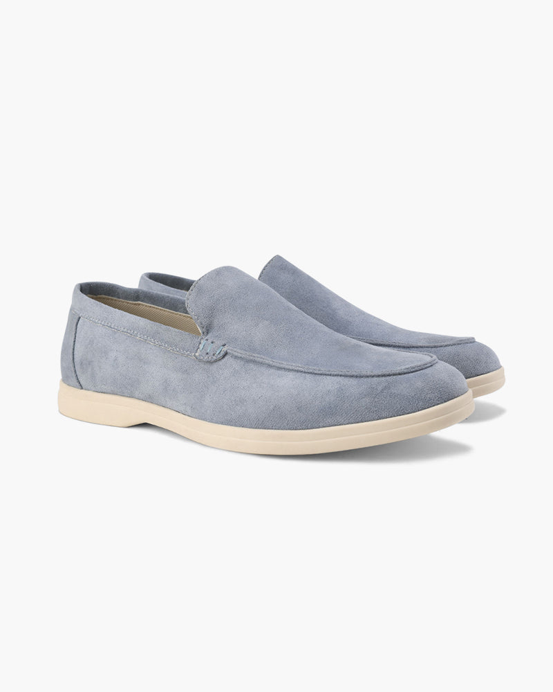 Margot Biarritz - Mocassins en cuir suédé