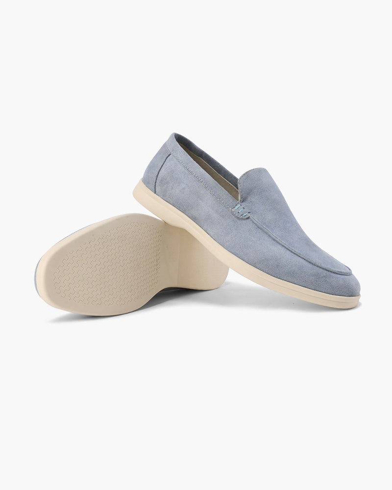 Margot Biarritz - Mocassins en cuir suédé