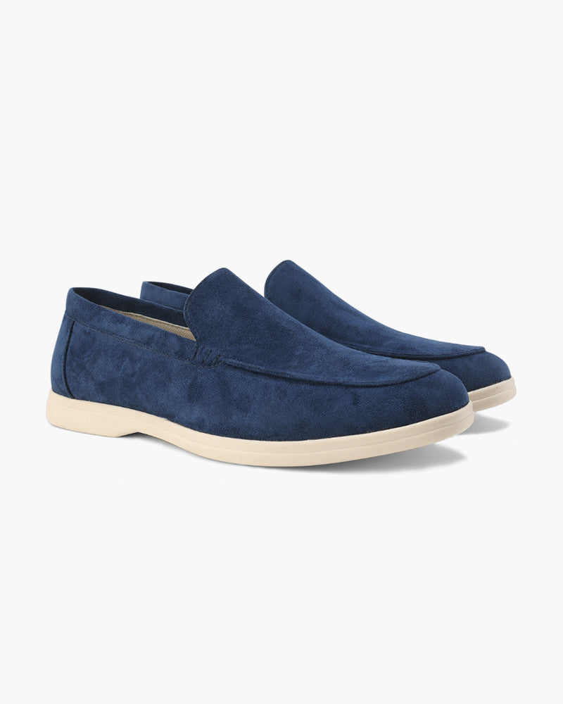 Margot Biarritz - Mocassins en cuir suédé