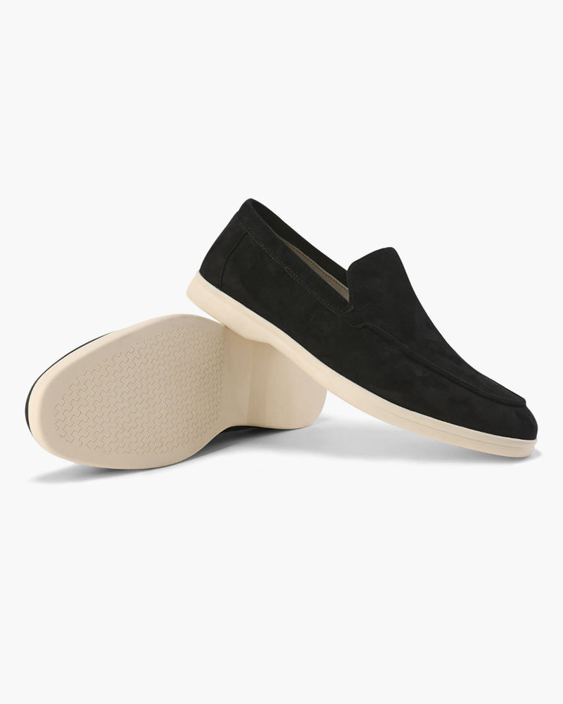 Margot Biarritz - Mocassins en cuir suédé