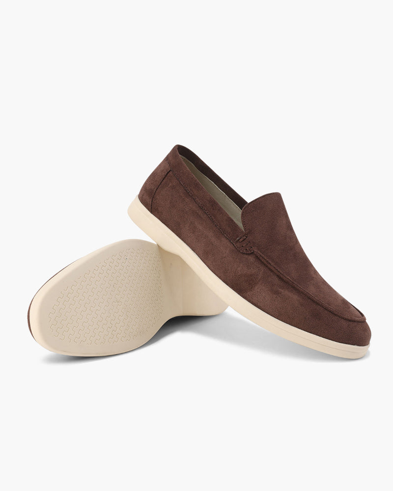 Margot Biarritz - Mocassins en cuir suédé