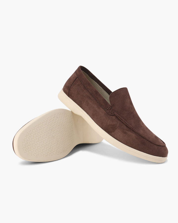 Margot Biarritz - Mocassins en cuir suédé