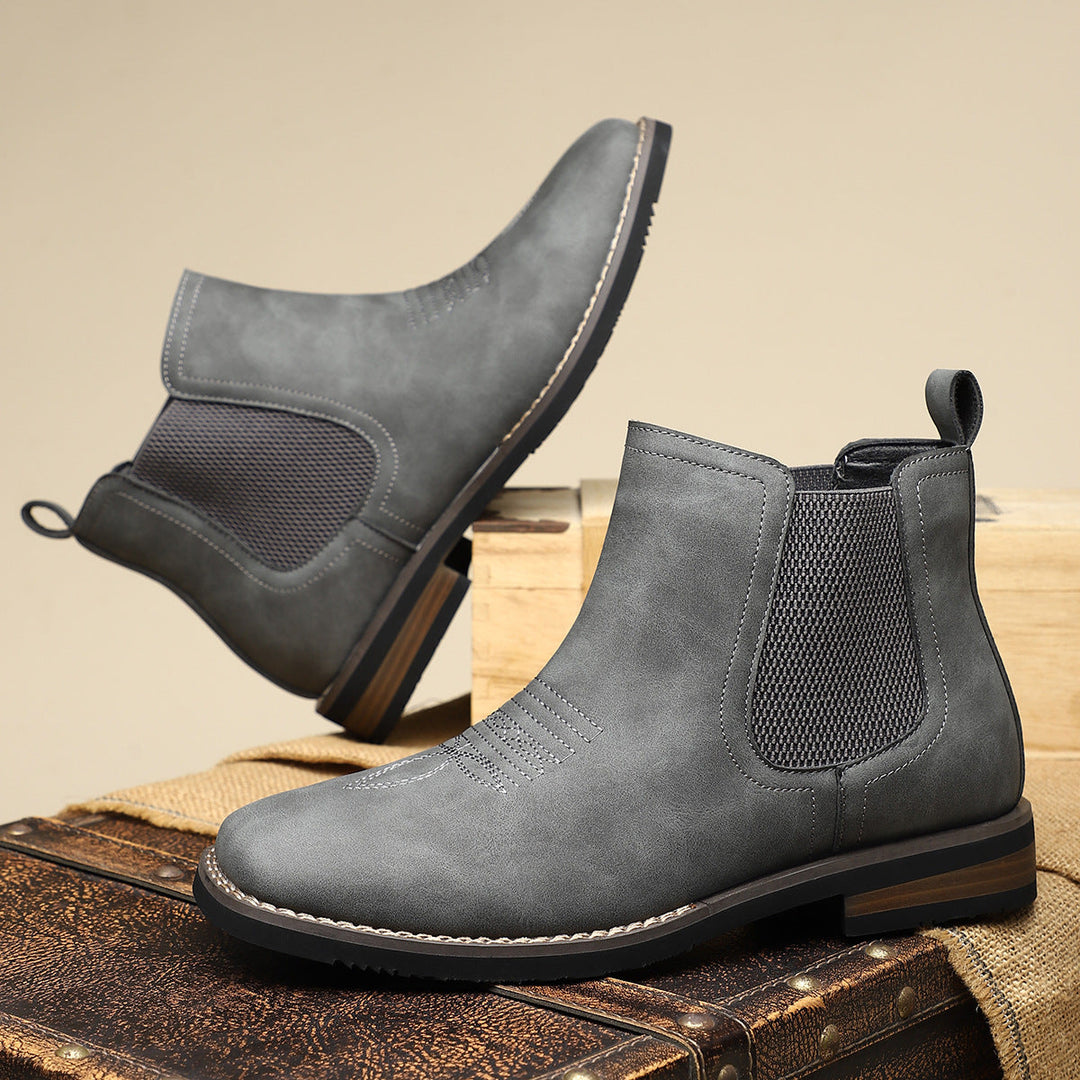 Margot Biarritz - Bottes classiques en cuir pour homme