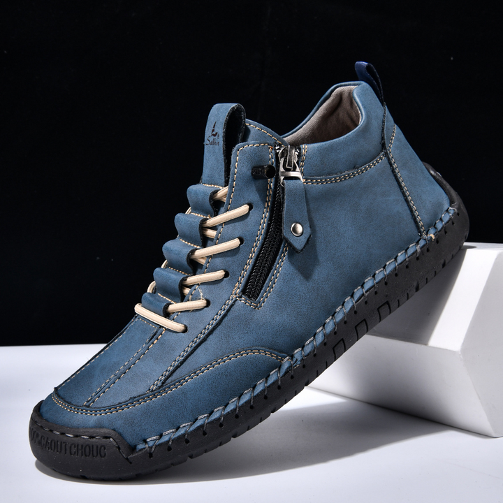 Margot Biarritz - Chaussures en nubuck avec zip pour homme