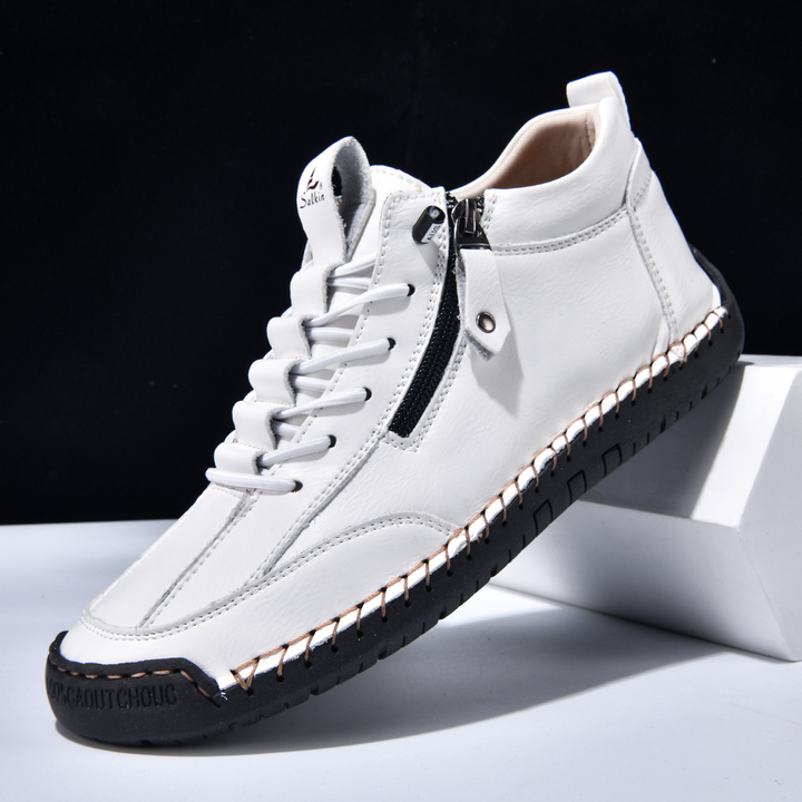 Margot Biarritz - Chaussures en nubuck avec zip pour homme