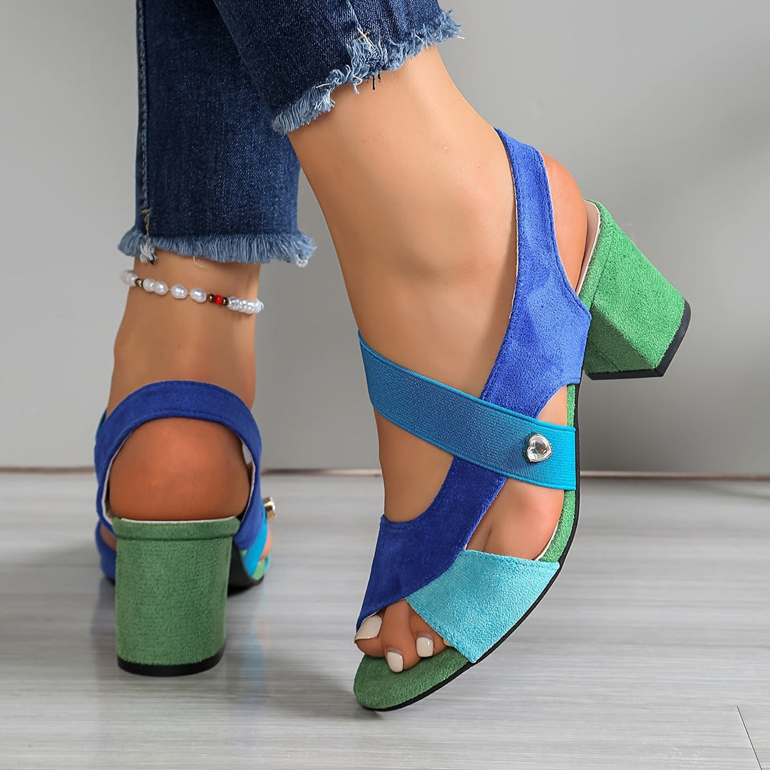 Margot Biarritz - Sandales orthopédiques élégantes colorées Sofia