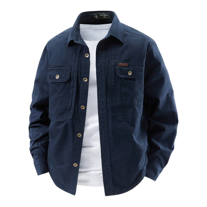 Margot Biarritz - Chemise utilitaire à manches longues pour homme