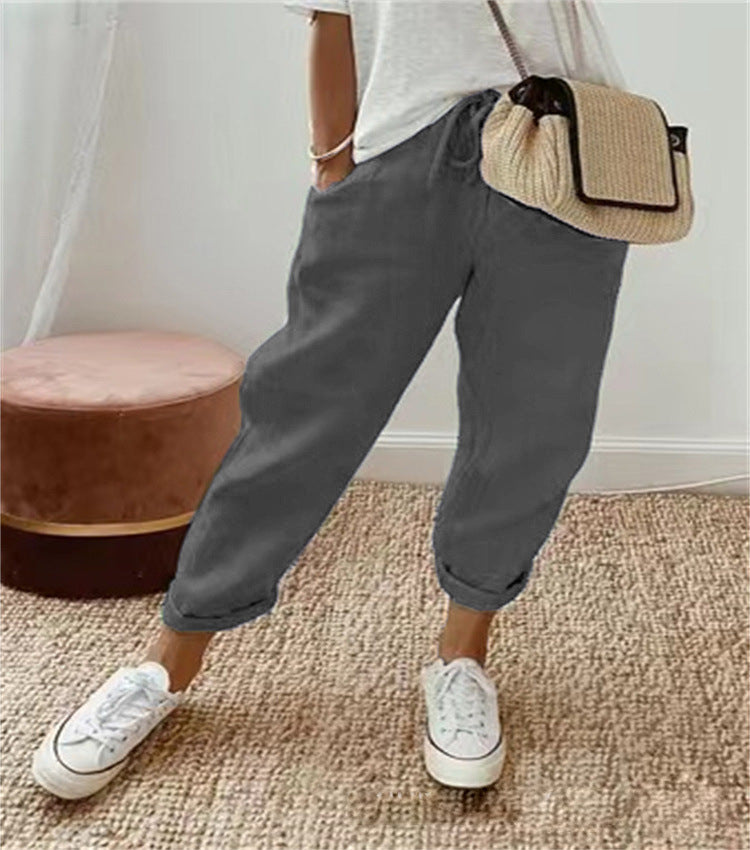 Margot Biarritz - Pantalon élégant en coton
