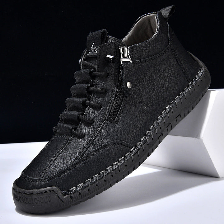 Margot Biarritz - Chaussures en nubuck avec zip pour homme