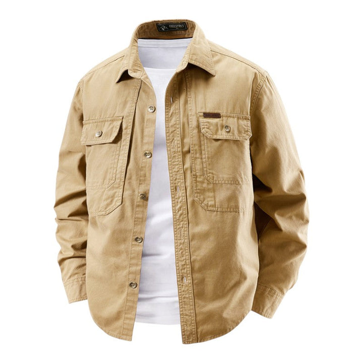 Margot Biarritz - Chemise utilitaire à manches longues pour homme