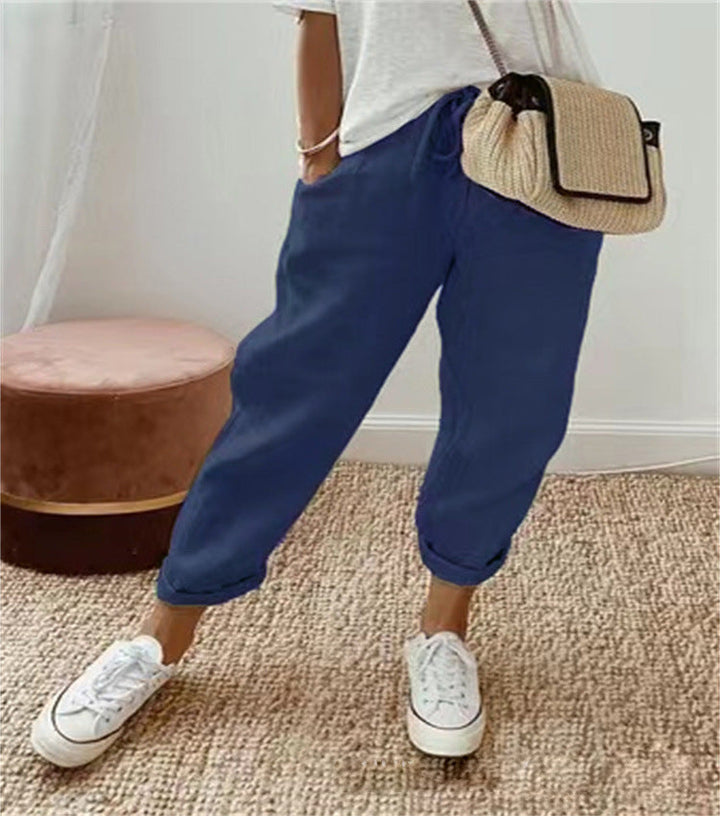 Margot Biarritz - Pantalon élégant en coton