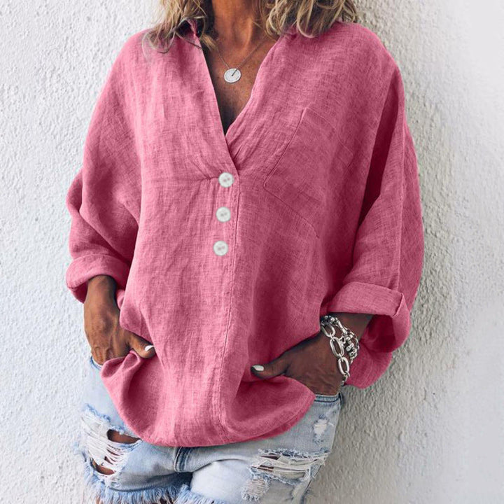 Margot Biarritz - Chemise élégante en coton