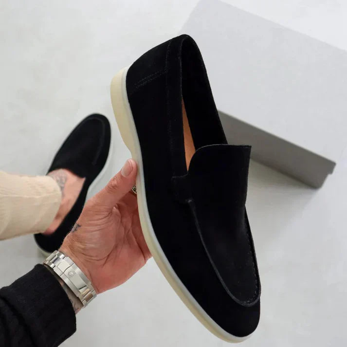 Margot Biarritz - Mocassins texturés pour hommes