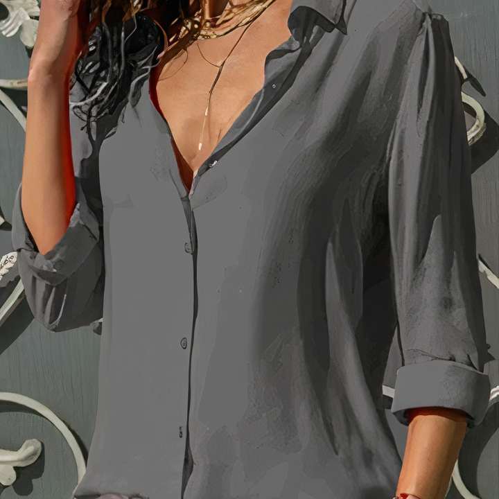 Margot Biarritz - Blouse en Chiffon Élégante Yasmine