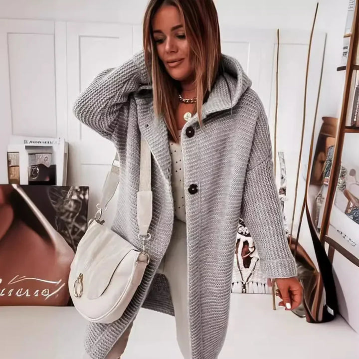 Margot Biarritz - Manteau en maille élégant