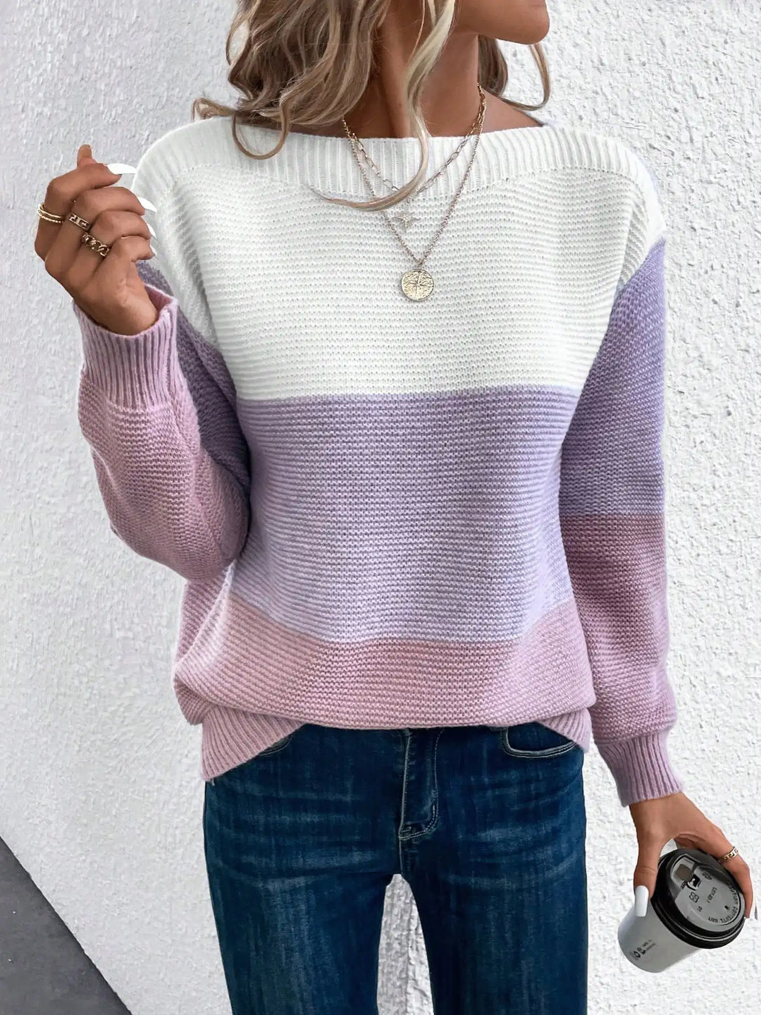 Margot Biarritz - Pull en maille dégradé