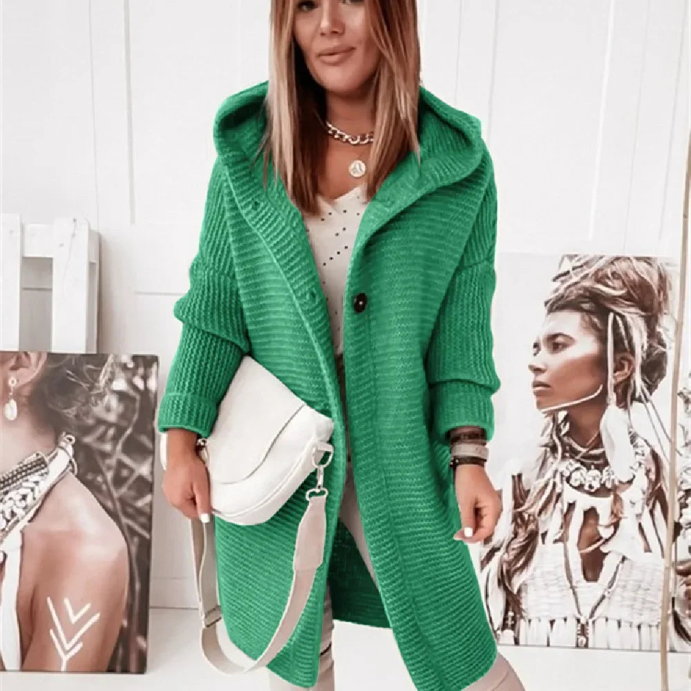 Margot Biarritz - Manteau en maille élégant