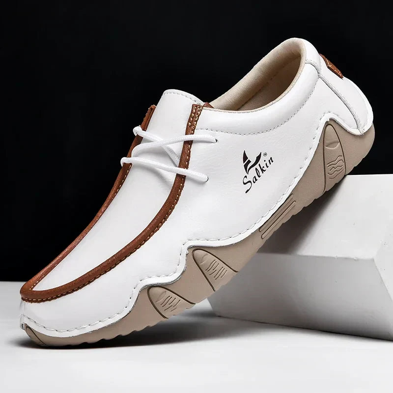 Margot Biarritz - Chaussures orthopédiques en cuir ajustées