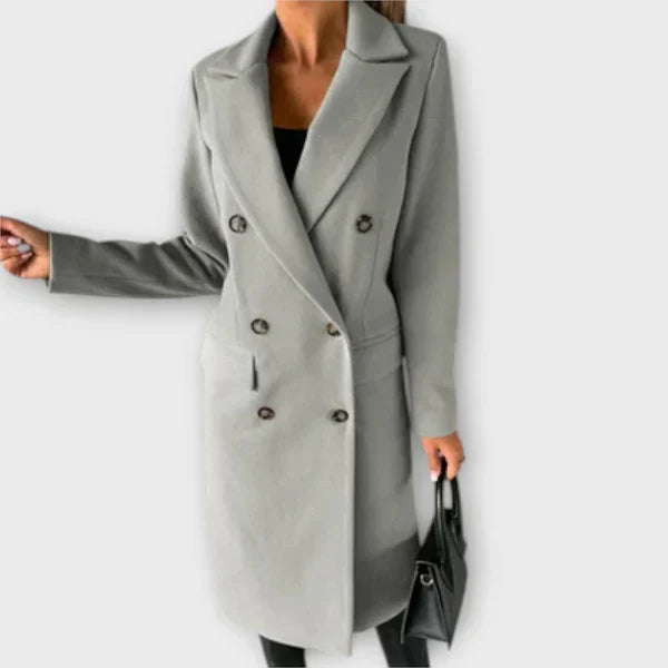 Margot Biarritz - Manteau Élégant en Laine