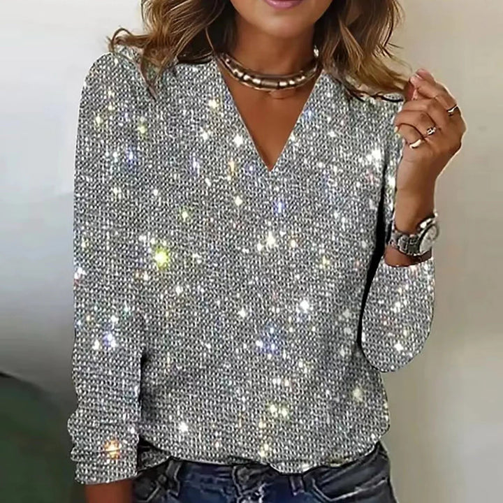 Margot Biarritz - Chemise de fête à manches longues Freya