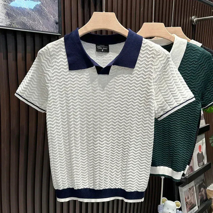 Margot Biarritz - Chemise polo en tissu Riccio