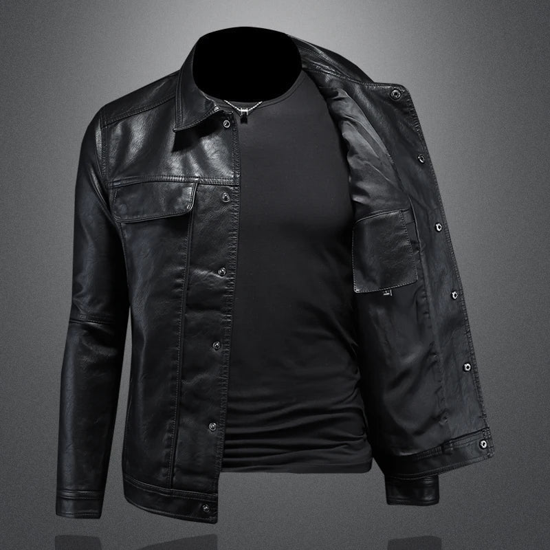 Margot Biarritz - Veste en cuir moderne Rider