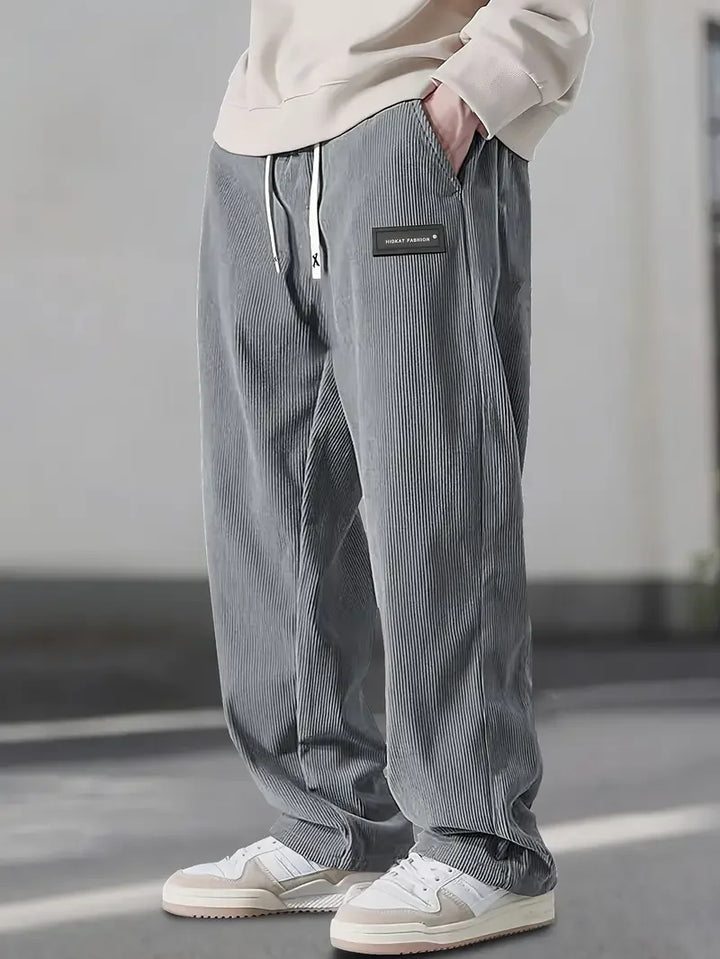 Margot Biarritz - Pantalon élégant en velours côtelé
