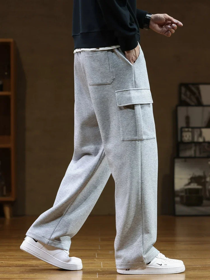 Margot Biarritz - Pantalon cargo en polaire