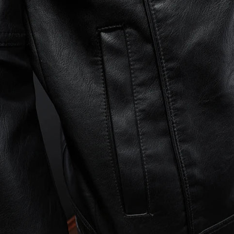 Margot Biarritz - Veste en cuir moderne Rider