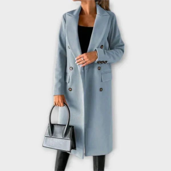 Margot Biarritz - Manteau Élégant en Laine
