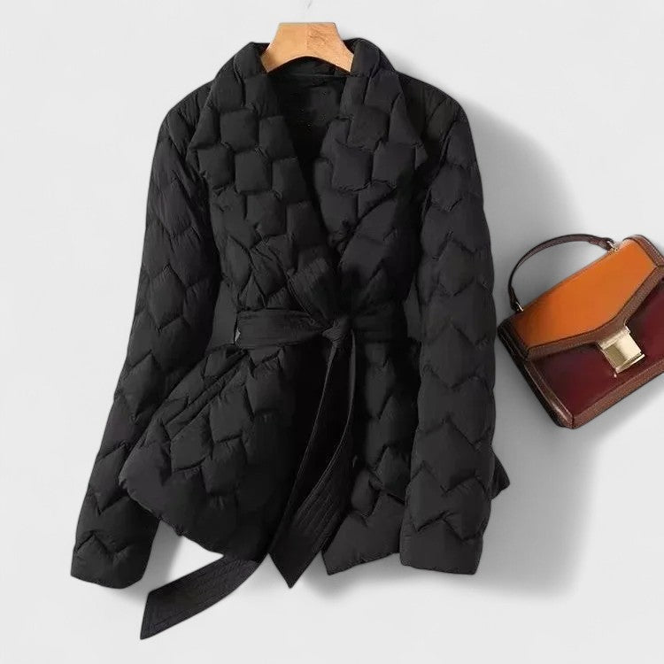 Margot Biarritz - Manteau Élégant avec Ceinture