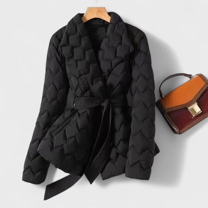 Margot Biarritz - Manteau Élégant avec Ceinture