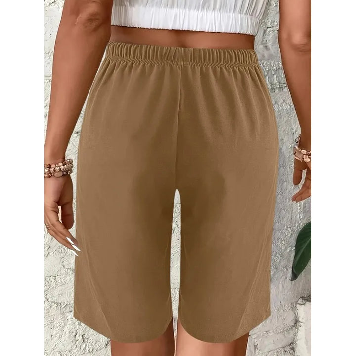 Margot Biarritz - Short Décontracté à Taille Élastique Lina