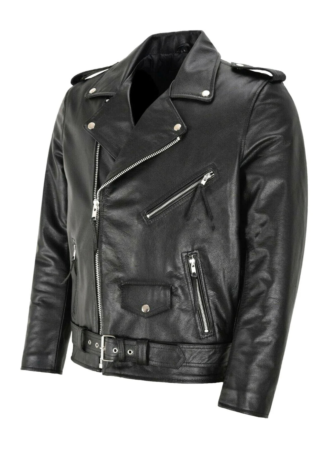 Margot Biarritz - Veste en cuir classique pour homme