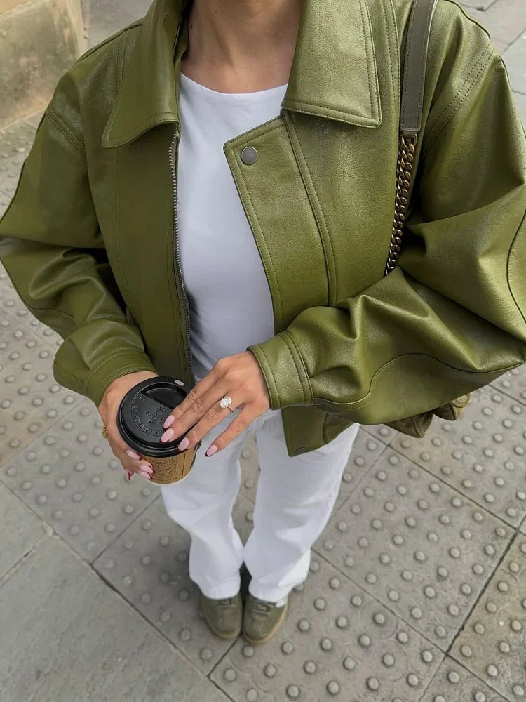 Margot Biarritz - Veste en Cuir