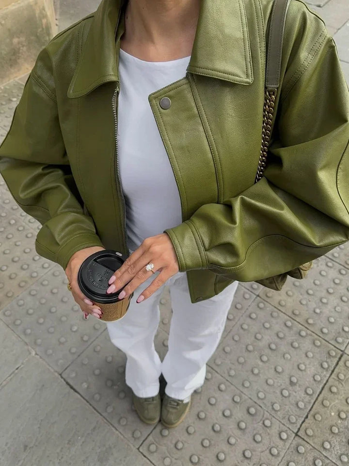 Margot Biarritz - Veste en Cuir