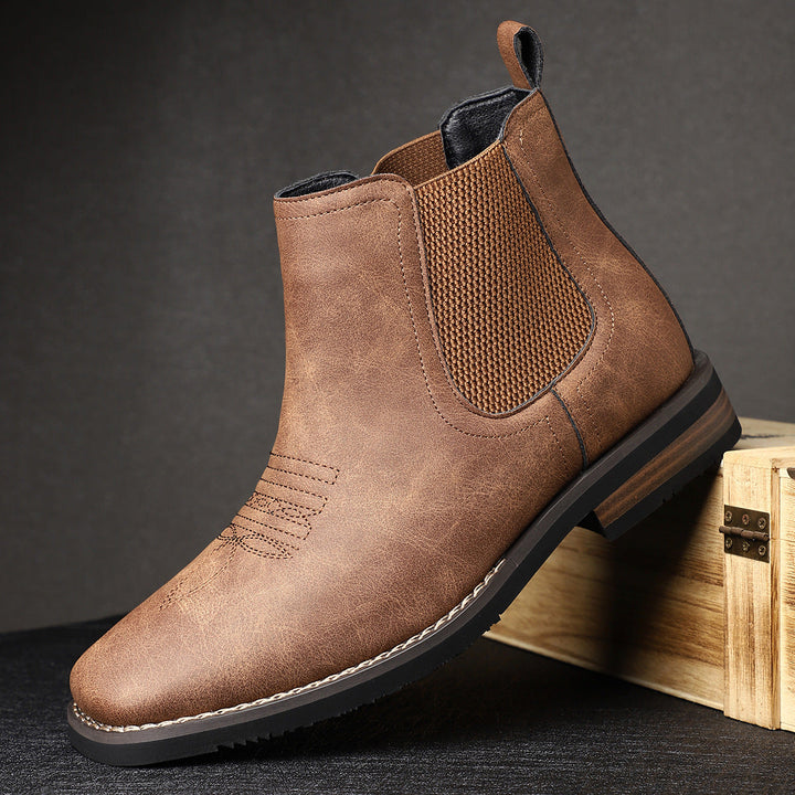 Margot Biarritz - Bottes classiques en cuir pour homme