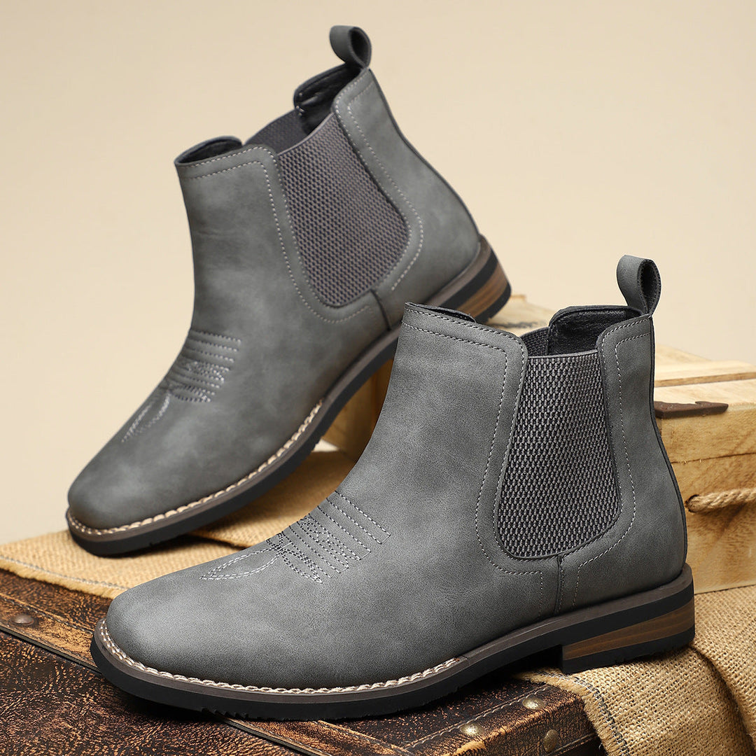 Margot Biarritz - Bottes classiques en cuir pour homme