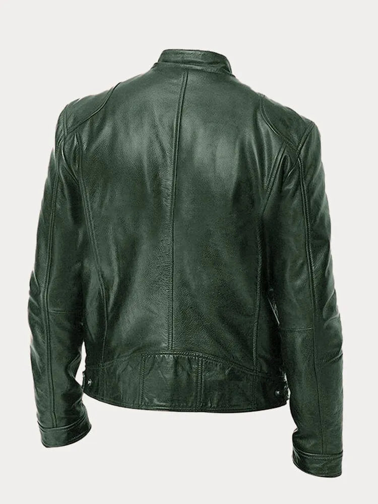 Margot Biarritz - Veste décontractée en cuir
