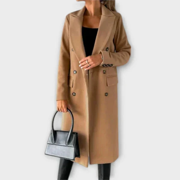 Margot Biarritz - Manteau Élégant en Laine
