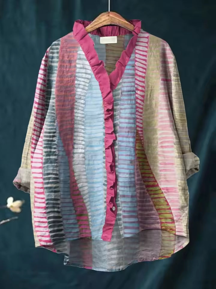 Margot Biarritz - Blouse au Caractère Calme Mia